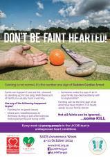 Don’t be faint-hearted – get involved in SADS Awareness Week