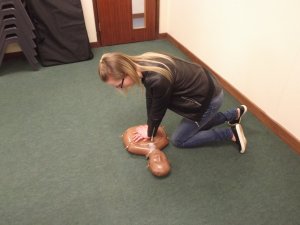 Health & Social Care Students from Groby CC Get 'Hands On' CPR Training