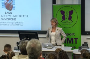 Medical Lead from Local Heart Charity Takes Part in Prestigious Conference
