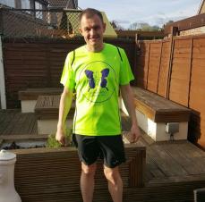 Nick Gets Ready to Run for the Joe Humphries Memorial Trust