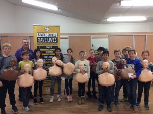 Rothley Primary School Children Learn CPR Skills with the Help of JHMT