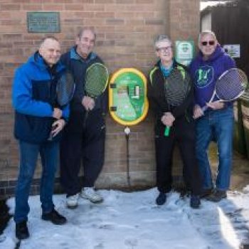 Leicestershire tennis club are on the ball to create a heart-safe community for all with help from JHMT